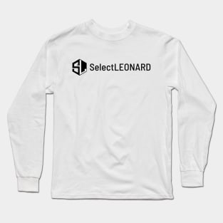 Select Leonard Logo Black Long Sleeve T-Shirt